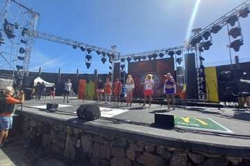 Carrera de Tacones del Carnaval de Telde 2023/TA e Ildefonso Rodríguez.